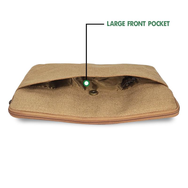 Laptop Sleeve Light Brown